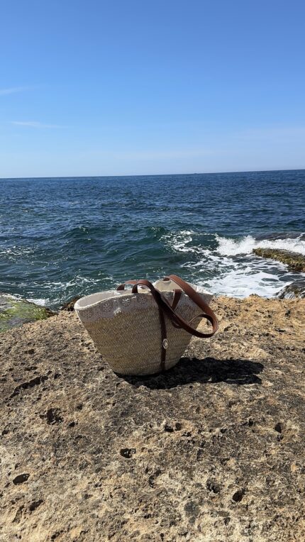 Sac panier * Mediterranean* grand format