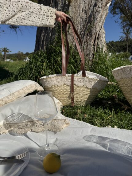 Sac panier *Mediteranean* moyen format papier