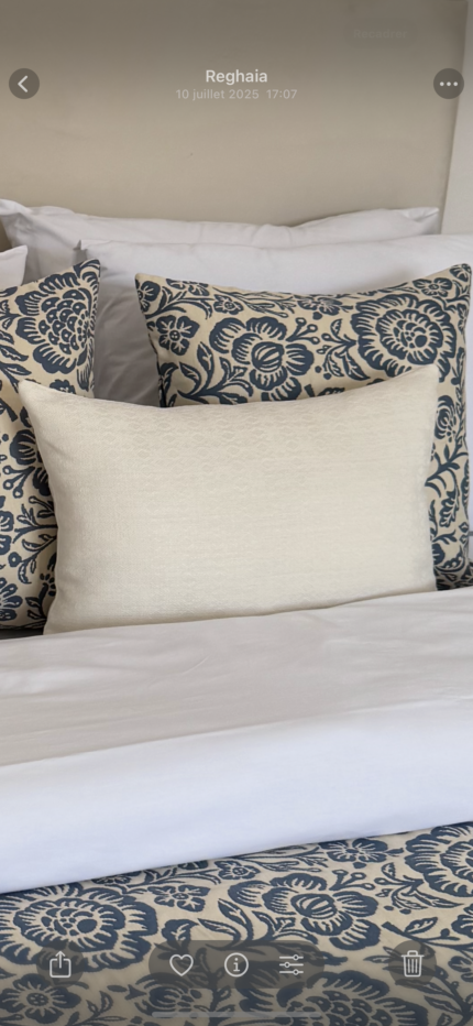 Housse de coussin rectangulaire
